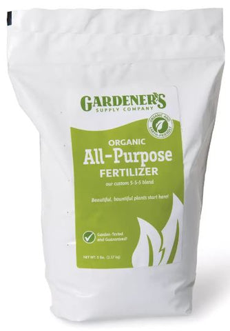Gardener's Supply All Purpose Fertilizer 5lb